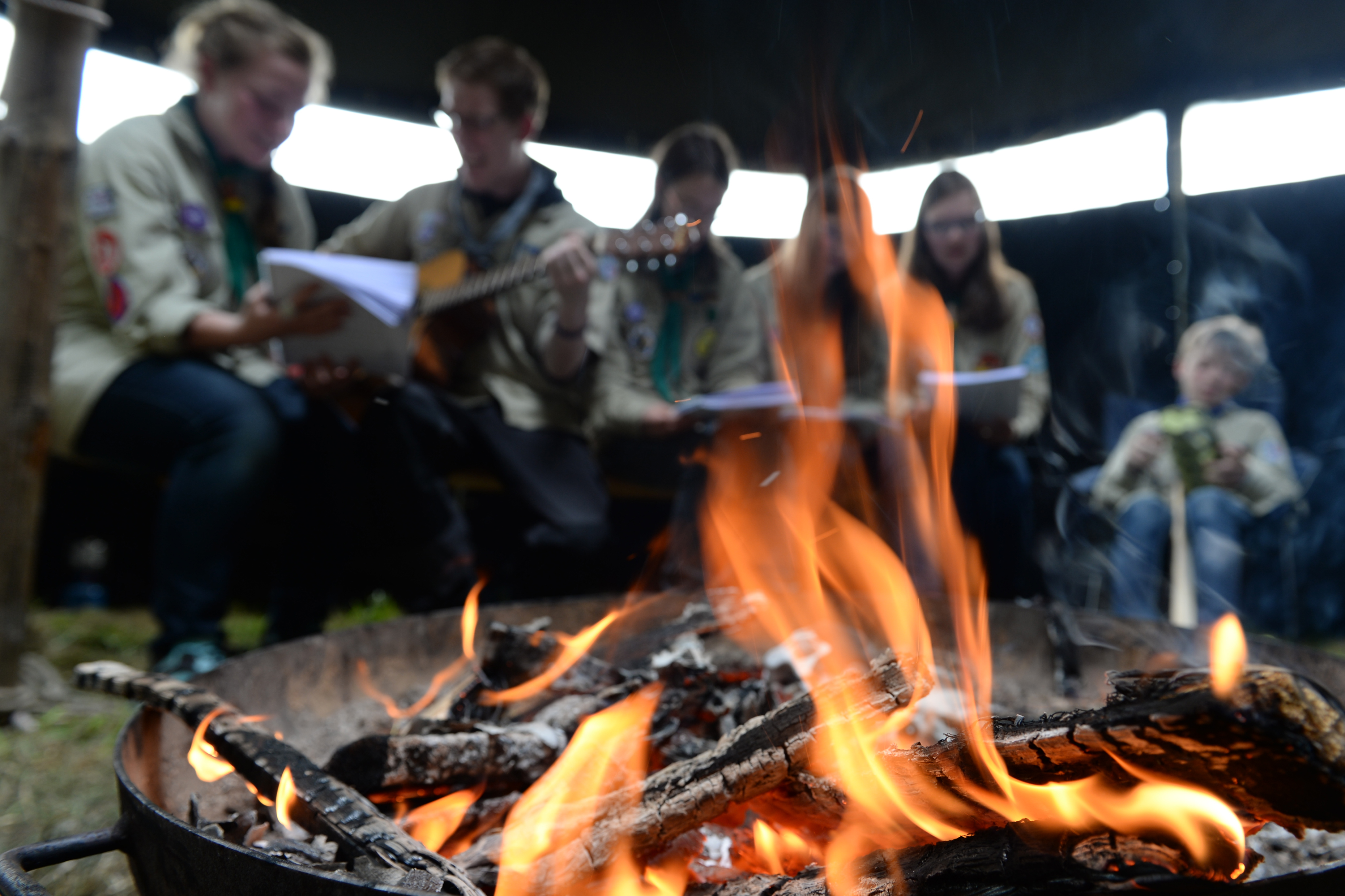 Lagerfeuerabend Der Pfadfinder An Pfingsten Per Live Stream